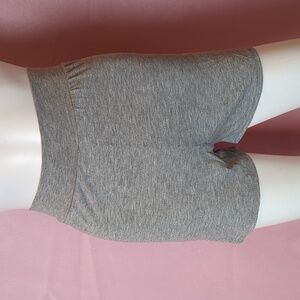 PrettyLittleThing Gray High Waisted Shorts size 6